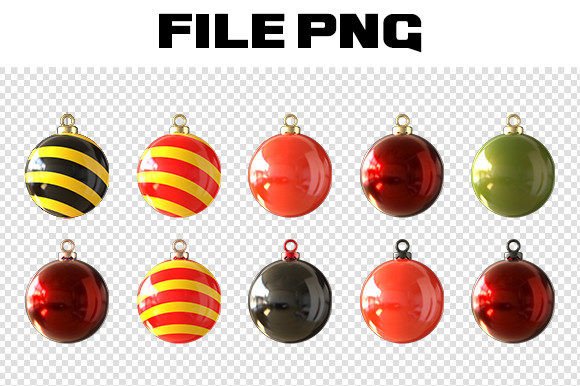 3D Christmas Balls: A Creative and Versatile Design Tool