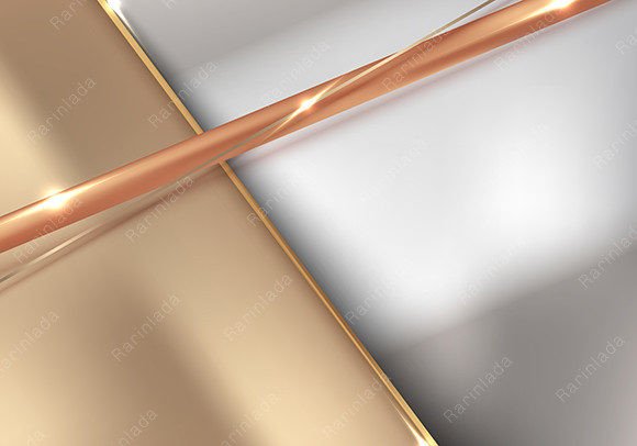 3D Golden Paper Lines Luxury Background – A Strategic Tool for Elevating Visual Communication
