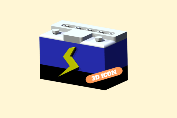 Accumulator 3D Illustration: A Modern Design Tool for Automotive and Electrical Applications