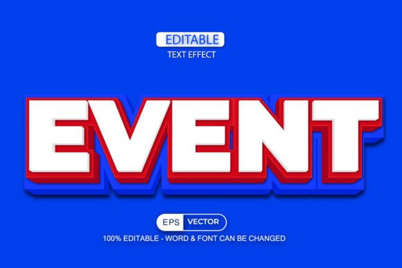 Event Editable Text Effect Vector 3D: A Strategic Tool for Dynamic Event Branding and Design