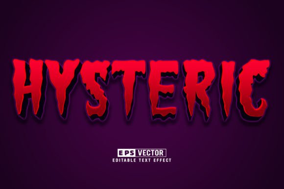 Hysteric 3D Editable Text Effect Vector: A Strategic Tool for Creative Professionals