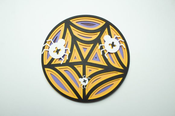 Spider and Spiderweb Layered Design: A Modern Approach to Creative Expression and Branding