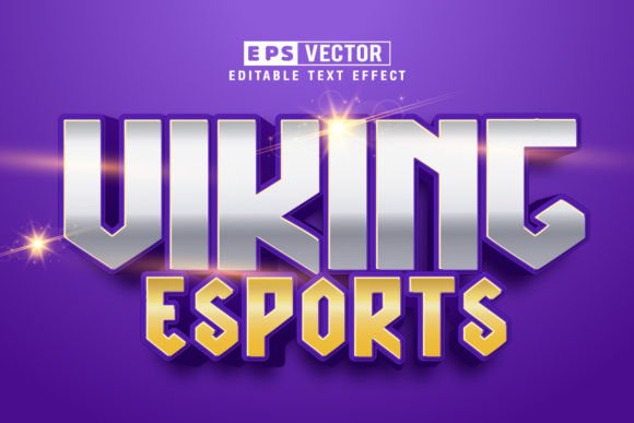 Viking Sports 3D Editable Text Effect: A Creative Tool for Designers and Businesses
